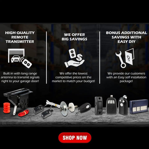Visor Clip Garage Door Remote Opener Replacement For LiftMaster Sears Chamberlain 29B137 info and products displayed