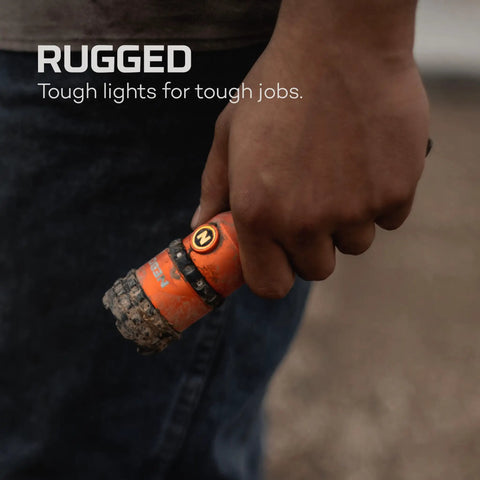 Rechargeable 1500 Lumen Flashlight With Turbo Beam Go-To 5 Modes Magnetic Base 2x Zoom Waterproof EDC Torch in hand