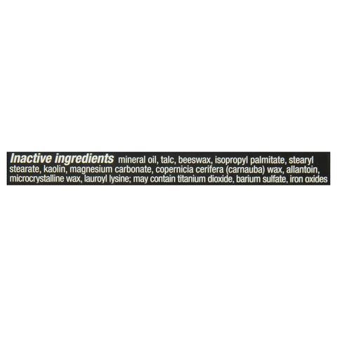 Inactive ingredients list for Quick Fix Concealer Stick Soft Ivory Lightweight Vegan Formula Paraben Free And Fragrance Free.