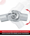 Heavy Duty Final Drive Shaft U Joint Yoke For Honda ATV Models Recon 250 FourTrax 300 Foreman 500 400 450 Rubicon 500 Rancher 400 350 OEM 40210-HN7-010 Drop In Fit Direct Bolt On Replacement, metal yoke