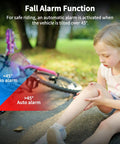Wireless Bike Alarm With Remote Rechargeable 113dB Loud Anti Theft System IP65 Waterproof For E Bikes Motorcycles Scooters Outdoor Riding And Cycling Safety fall alarm demo