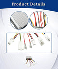 Beefed-Up 24V 4-Wire Electrical Controller For Razor MX Series And Electric Rocket Scooters Replacement Module showing wires and connectors