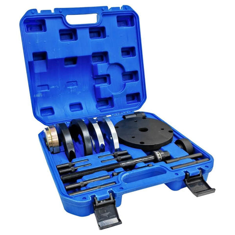 20Pcs Wheel Hub Bearing Tool Set For Easy Removal And Installation, Heavy Duty Bearing Splitter Kit, 82mm Size shown in case