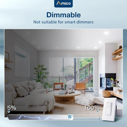 5 Or 6 Inch LED Recessed Lighting Kit, 12 Pack, 1050LM, Dimmable, IC Rated Retrofit, ETL Listed shown in a living room setting