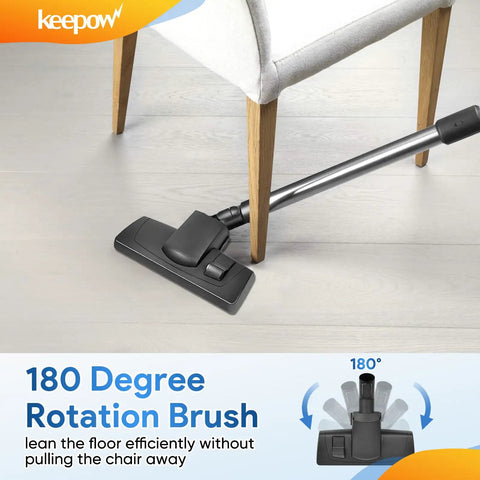 Miele Compatible Vacuum Attachments Brush Head For Smooth Floor And Carpet Cleaning 285-3 Style easy switch under chair
