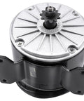 Rock Solid 36V 350W Brushed DC Electric Motor My1016 Kicking Out Two Seventy Five RPM With Eleven Tooth Sprocket top view