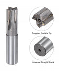 Square Nose End Mill 20mm Cutting Diameter Tungsten Carbide Tip 4 Flutes Milling Cutter With 20mm Straight Shank For Metalworking And Precision Machining Durable Milling Tool showing tip and shank details