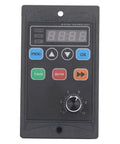 Front view of Ultra Compact Variable Frequency Drive Controller 176 264V Input Single Phase To 0 220V Output 3 Phase Converter VFD Inverter