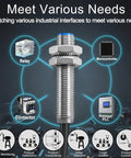 M8 Proximity Sensor Switch 5V DC 200mA NPN Normally Open Magnetic Metal Detect shown with integration options like relay and microcontroller