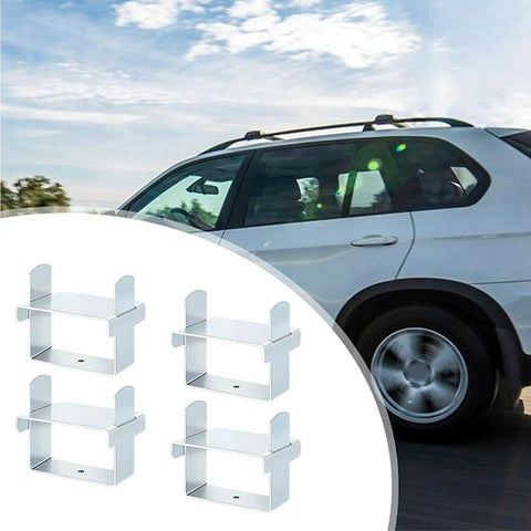 Upgrade Your Ride With This 4-Piece Stainless Steel Leaf Spring Clamp Kit. Adjustable Design Fits Trailers And RVs Perfectly.