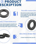 Two Pack FT240-43 Ferrite Toroidal Core For EMI And RFI Suppression shown with durability and performance features.