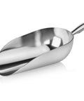 One Piece Cast Aluminum Round Bottom Bar Scoop 85 Ounce Utility Ice Flour Sugar Candy Heavy Duty Workhorse Durable Commercial Grade
