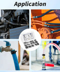 Application of Spring Band Hose Clamps Assortment Kit 100 Pcs With Ten Sizes For Fuel Line And Low Pressure Air Hoses