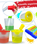 Hands On Science Lab Kit For Kids 24 Piece Educational Experiment Set With Plastic Test Tubes Droppers Caps And Tube Holder