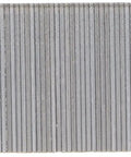 Close-up of a strip of Beefy Pro Grade 18 Gauge Brad Nails One And A Half Inch 1000 Pack with rust resistant coated finish.