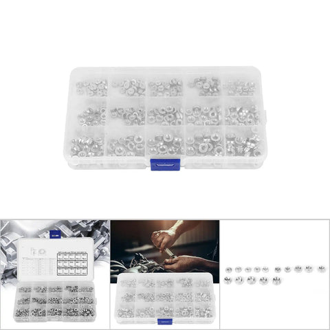 Pro Grade Self Clinching Nuts Kit With M2 M3 M4 M5 Stainless Steel Press Fit Fasteners And Broaching Tool in storage case