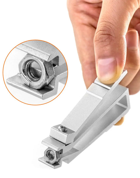 Heavy Duty Cage Nut Installer And Remover For 19 Inch 10 Inch Server Racks Network Cabinets Media Racks close-up view of tool