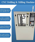 High Speed CNC Drilling And Milling Machine For Metalworking With 12000 RPM Spindle 15.75 By 5.51 Inch Workbench