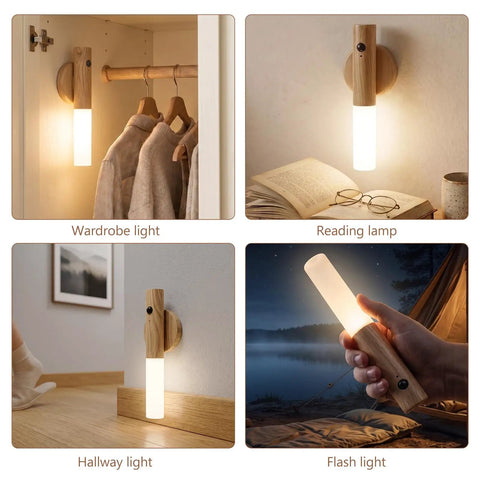 Keep Your Hallway And Patio Hella Bright With These Nifty Rechargeable Motion Sensor Wall Lights That Auto Trigger At Dusk For Hassle Free Mounting And Serious Emergency Backup In A Pair - four types displayed.