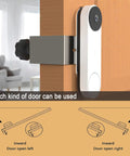 Anti Theft Doorbell Mount For Google Nest Battery Doorbell No Drill Rustproof Metal Mount for inward doors