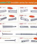 Completely Hidden One Eighth Inch Cable Railing Kit With Swageless Tensioners And Round Head Terminals for metal posts