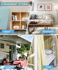 Versatile use of portable mini washing machine in home, apartment, camping, and dorm.