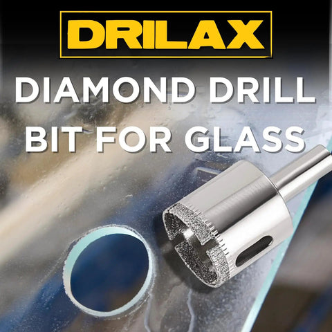 2 Inch Diamond Hole Saw For Tiles And Glass With 3/8 Inch Shank Pro Grade Ceramic Porcelain Granite Quartz Drill Bit 1-1/8 Inch Deep Cut