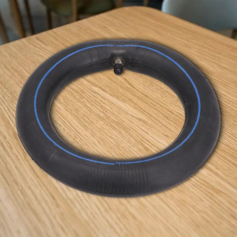 Inflatable inner tube for Off Road Electric Scooter Tire 8.5x2 with 50/75-6.1, shown on wooden surface