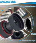 3Mm To 8Mm Zoom Eyepiece For 1.25 Inch Telescopes, Parfocal Design, showing lens details and metal finish