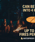 Waterproof Fire Starter Discs Set For Outdoorsy Folks Up To 60 Fires With 8 To 10 Minute Burns And Instant Light by campfire