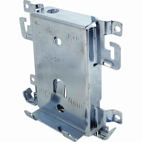 Steel bracket from Premium 1-7/16 Inch Nylon Flat Edge Closet Door Roller Assembly for Steel Framed Mirror Doors