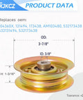 42 Inch Deck Rebuild Kit Fits Craftsman LT1000 LT2000 DYT4000 DLT3000 Husqvarna Poulan Pro Riding Mowers Pulley Dimensions