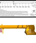Heavy Duty Forklift Telescopic Jib Boom Attachment With Adjustable Mobile Crane Hoist Rock Solid Steel Truss Design built tough for heavy loads