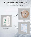 Vacuum sealed package for PLA Plus 1.75mm Filament For 3D Printers 1kg Cardboard Spool Pine Green with resealable box, recycled spool, desiccant