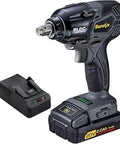20V Cordless Brushless Impact Wrench Kit With One Half Inch Drive, 369 Ft-Lbs Peak Torque, Heavy Duty Li Ion Power shown with charger