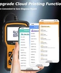 All Cars After 1996 OBD2 Diagnostic Scanner Tool With Live Data Graphs Read And Clear Codes MIL Off Freeze Frame IM Readiness VIN