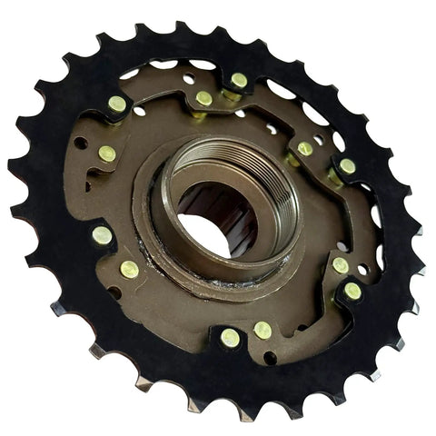 7 Speed Bicycle Freewheel TZ500 Screw On 14-28T For Urban Commuter And City Bike Breezy Install With Smooth Shifting