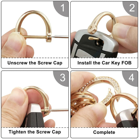 Step-by-step guide on using the Dope And Totally Legit Premium Leather Wristlet Keychain Featuring Sparkling Crystal Diamonds.