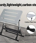 Built Tough Folding Welding Table 44 By 21 Inches Heavy Duty Steel Workbench with carbon steel anti-slip design.