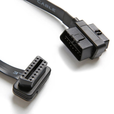 OBD II 16 Pin Splitter Extension Cable 1 Male To 2 Female Adapters 2 Ft 60 Cm No Shared Ground Wires