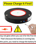 10 Inch LED Laser Lamp Base RGBW 4in1 Ultra Bright Night Light charging indicator with warning signs