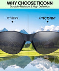 Solid Gear Clear Safety Glasses 120 Pack For Men And Women Featuring Ansi Z871 Approved Impact Shield Plus Anti Scratch Polycarbonate Lenses For Zero Hassle Workshop Adventures - comparison of scratched vs clear lenses outdoors