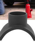 Universal Axle Cradle Saddle For 3in Tube Bottle Jacks Heavy Duty Iron Construction With Cushioned Pad Lifting Adapter