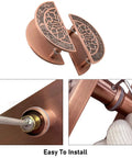 Built Tough Modern Push Pull Bar Handle For Sliding Doors And Gates Beefy Yet Sleek Double Sided Semicircular Door Pull