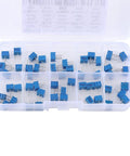 3362P Single Turn Trimmer Potentiometer Kit 50 Pieces Assorted Values in Plastic Box for Arduino Breadboard