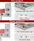 Comparison of generator interlock kits; top shows Generator Interlock Kit For 150 And 200 Amp Electrical Panels, bottom shows inferior product.