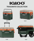 Heavy Duty 25 Quart Insulated Cooler Box With Thick Foam Walls For Serious Ice Retention Made In Usa displayed among other sizes.