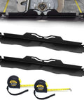 Beefy Steel Toe Alignment Tool For Wheel Angles, Pro-Grade Wheel Alignment Kit With 2 Dual Metric And Imperial Tapes displayed.