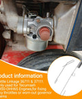 Throttle Linkage Kit 36711 and 37111 for Tecumseh OHH50-OHH65 Engines shown in engine close-up