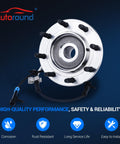 Front Wheel Bearing And Hub Assembly For 2001 To 2007 Chevy Silverado 1500 HD 3500 Avalanche Suburban 2500 And GMC Sierra 1500HD